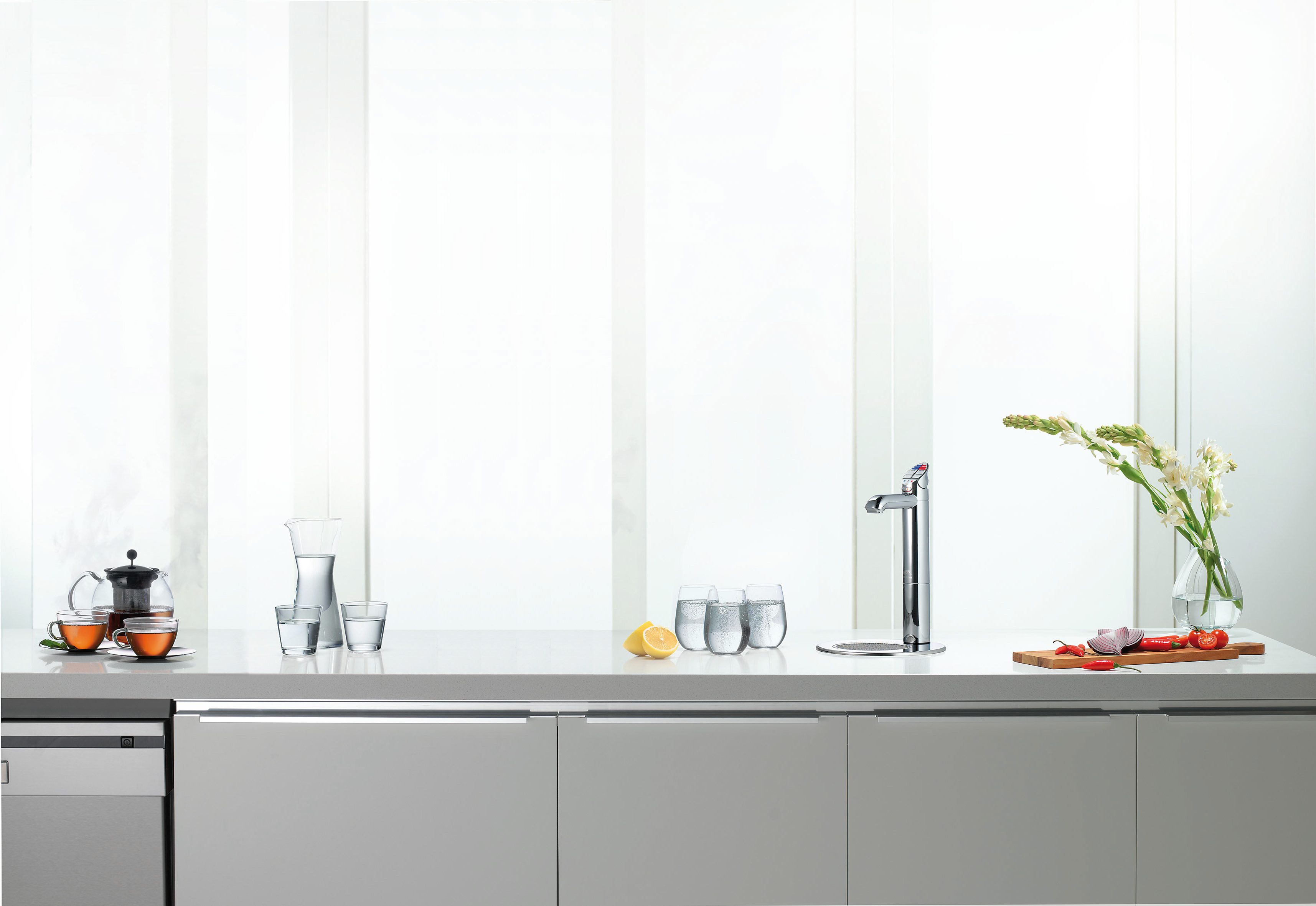 Festwasserspender Hydrotap Hydrotap mit Sodafunktion
