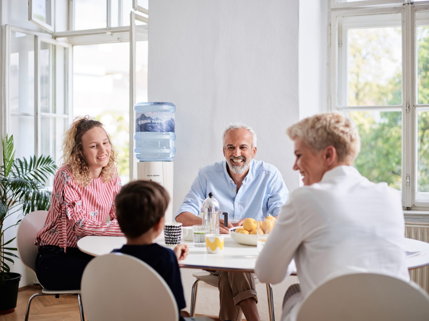 Wasser trinken ist wichtig für die ganze Familie