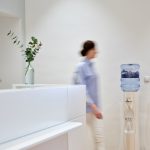 Wasserspender in Arztpraxis