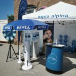 Messestand aqua alpina Nivea Familienfest