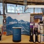 Stand Auf Messe Mit Bannern