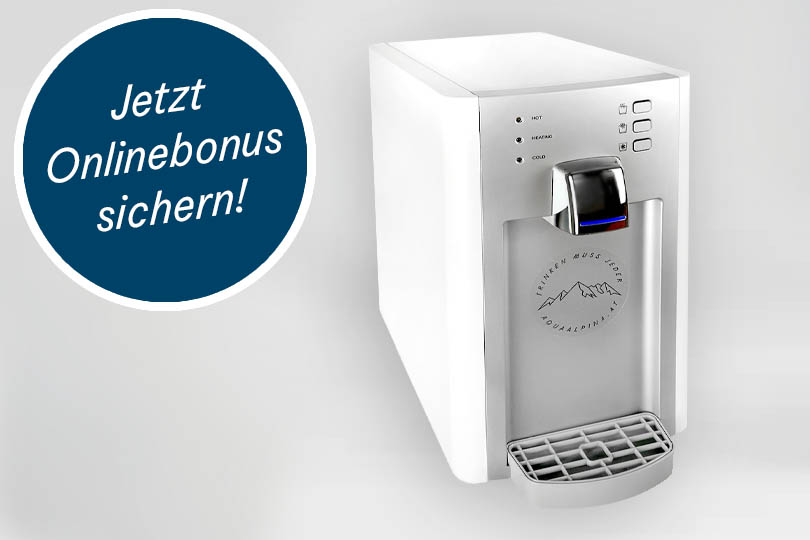 Onlinebonus Sowasserspender Soda Mini Weiss