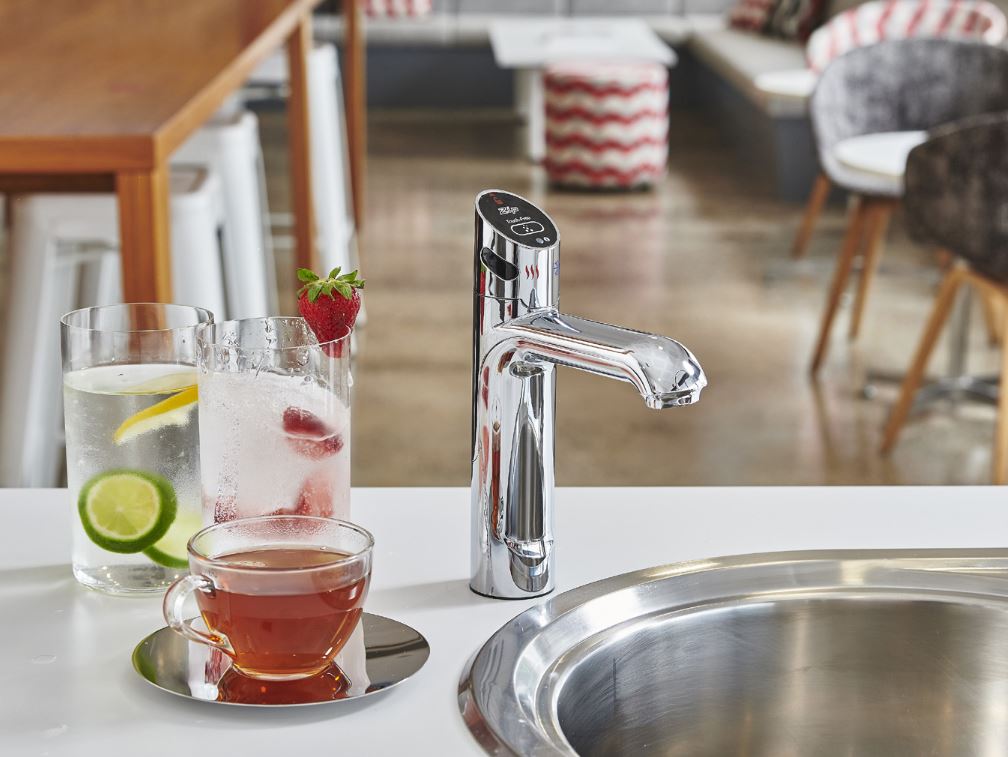 Hydrotap Wave Als Zusatzarmatur Am Waschbecken