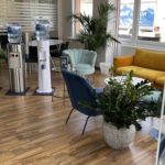 Wasserspender im Showroom