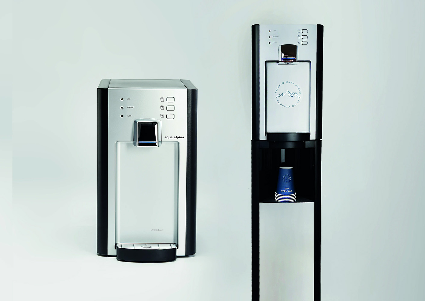 Soda Mini Und Sodamini Mit Standfuss Small Festwasserspender Soda Mini