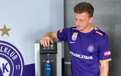 Wie spart FK Austria Wien 50.000 Einwegflaschen jährlich ein?